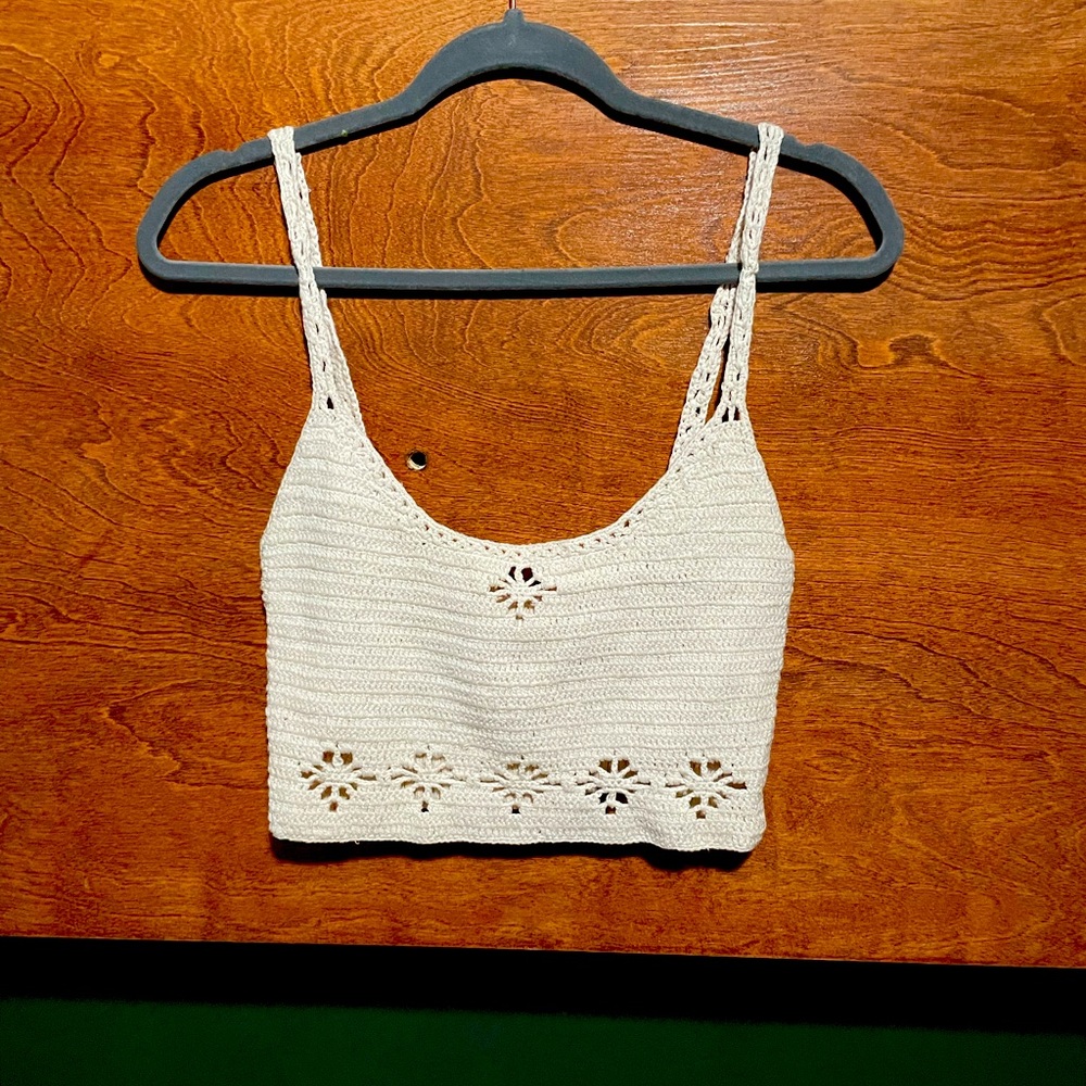 Free People Knitted Crop Top